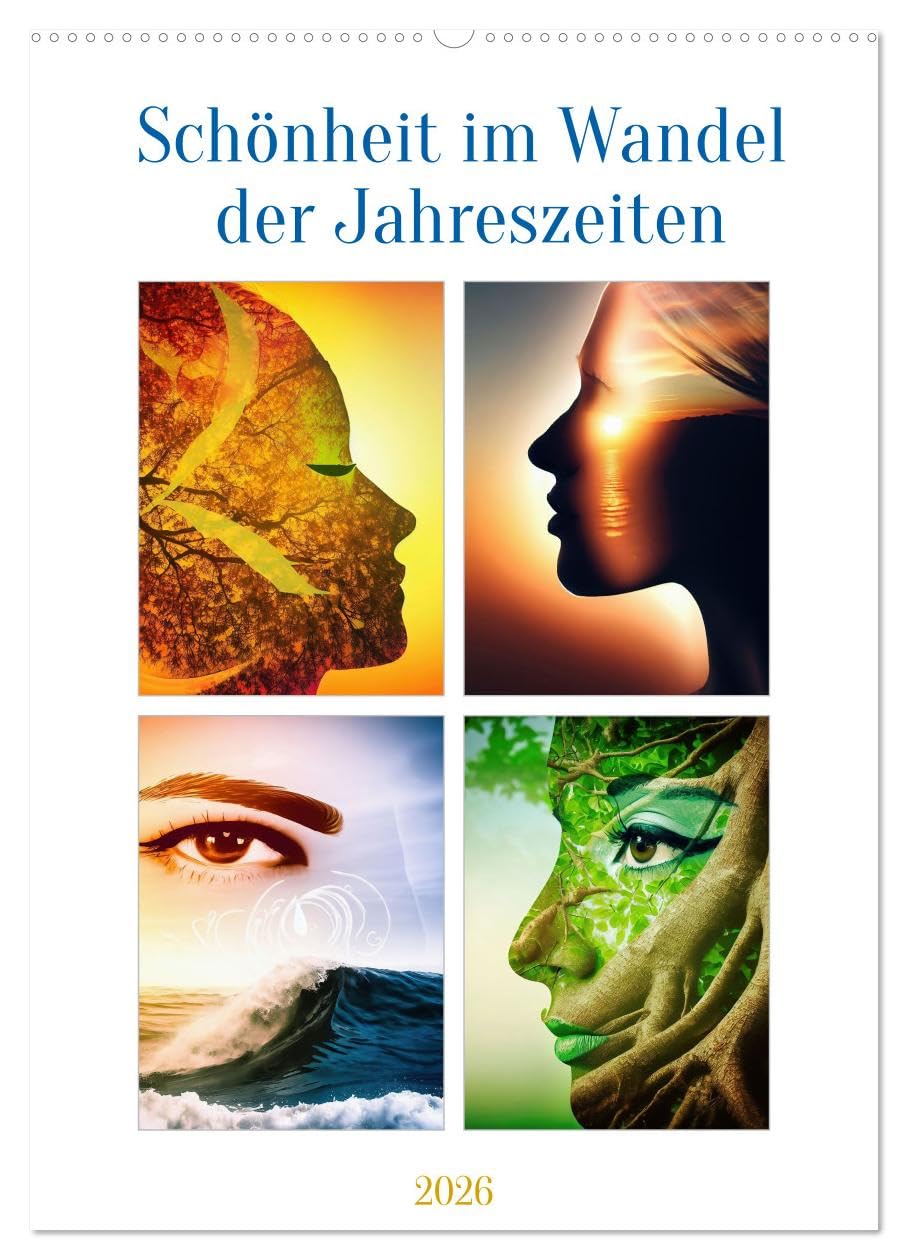 Schönheit im Wandel der Jahreszeiten (Wandkalender 2026 DIN A2 hoch), CALVENDO Monatskalender Photography