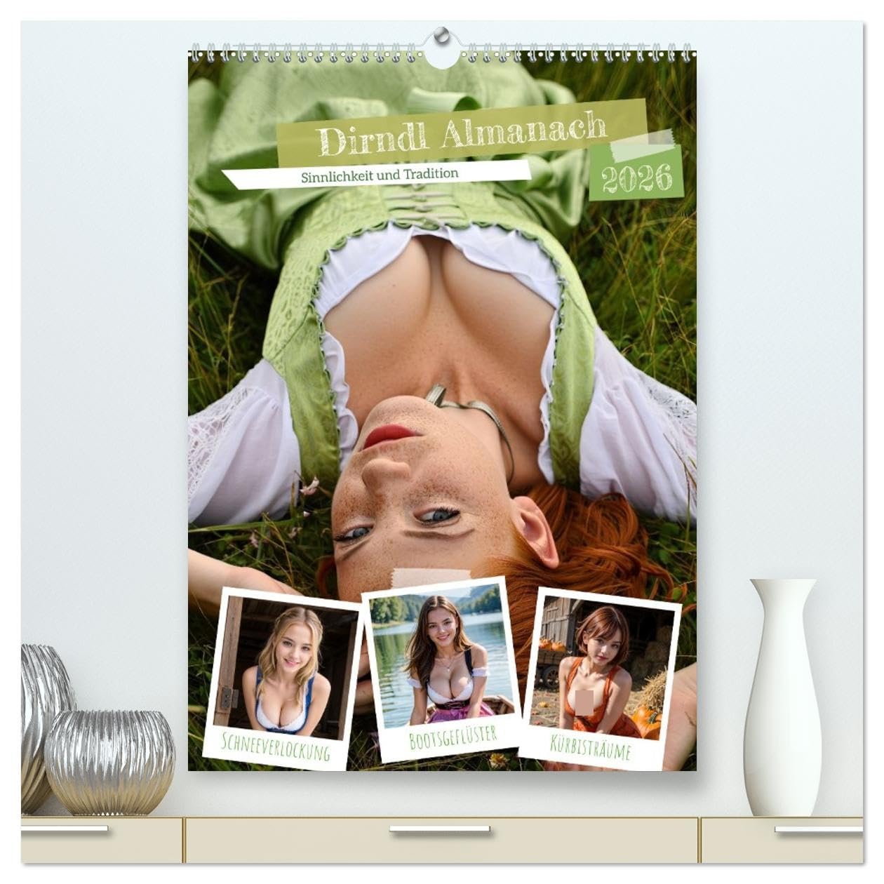 Dirndl Almanach (hochwertiger Premium Wandkalender 2026 DIN A2 hoch), Kunstdruck in Hochglanz Social Sciences