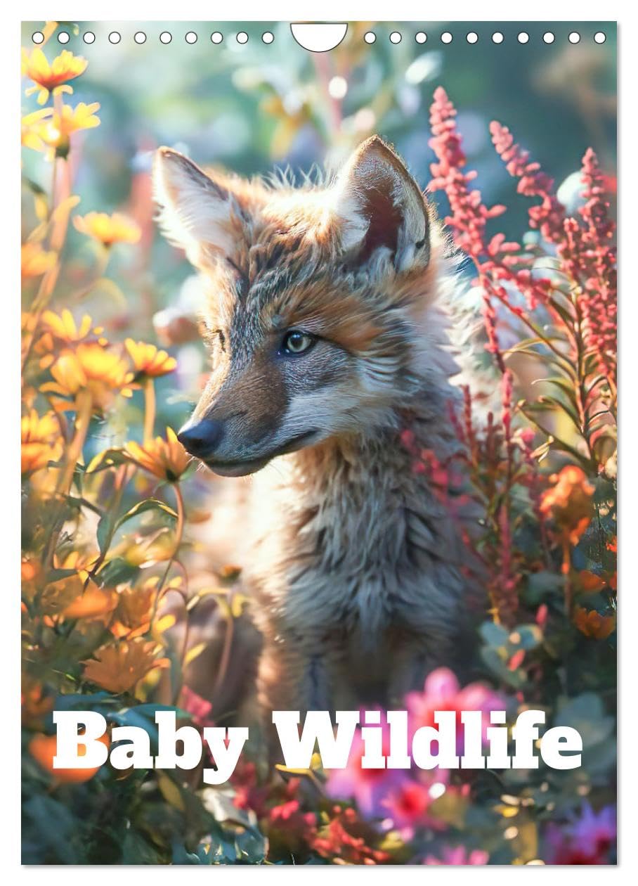 Baby Wildlife (Wall Calendar 2026 DIN A4 portrait), CALVENDO 12 Month Wall Calendar: Baby woodland creatures through the seasons Natural Sciences