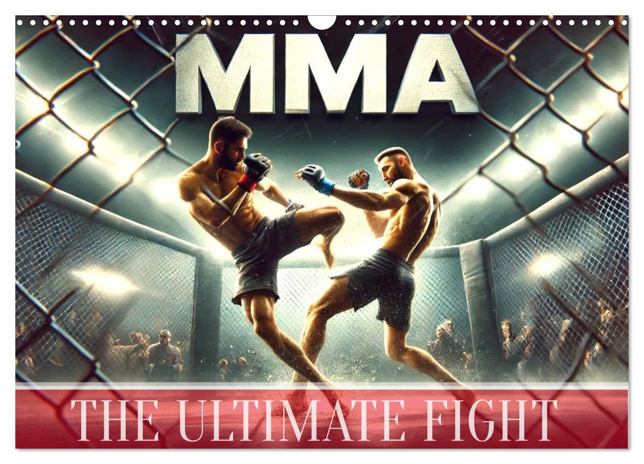 MMA UK - The ultimate fight (Wall Calendar 2026 DIN A3 landscape), CALVENDO 12 Month Wall Calendar: Experience the power and intensity of MMA Leisure & Fun