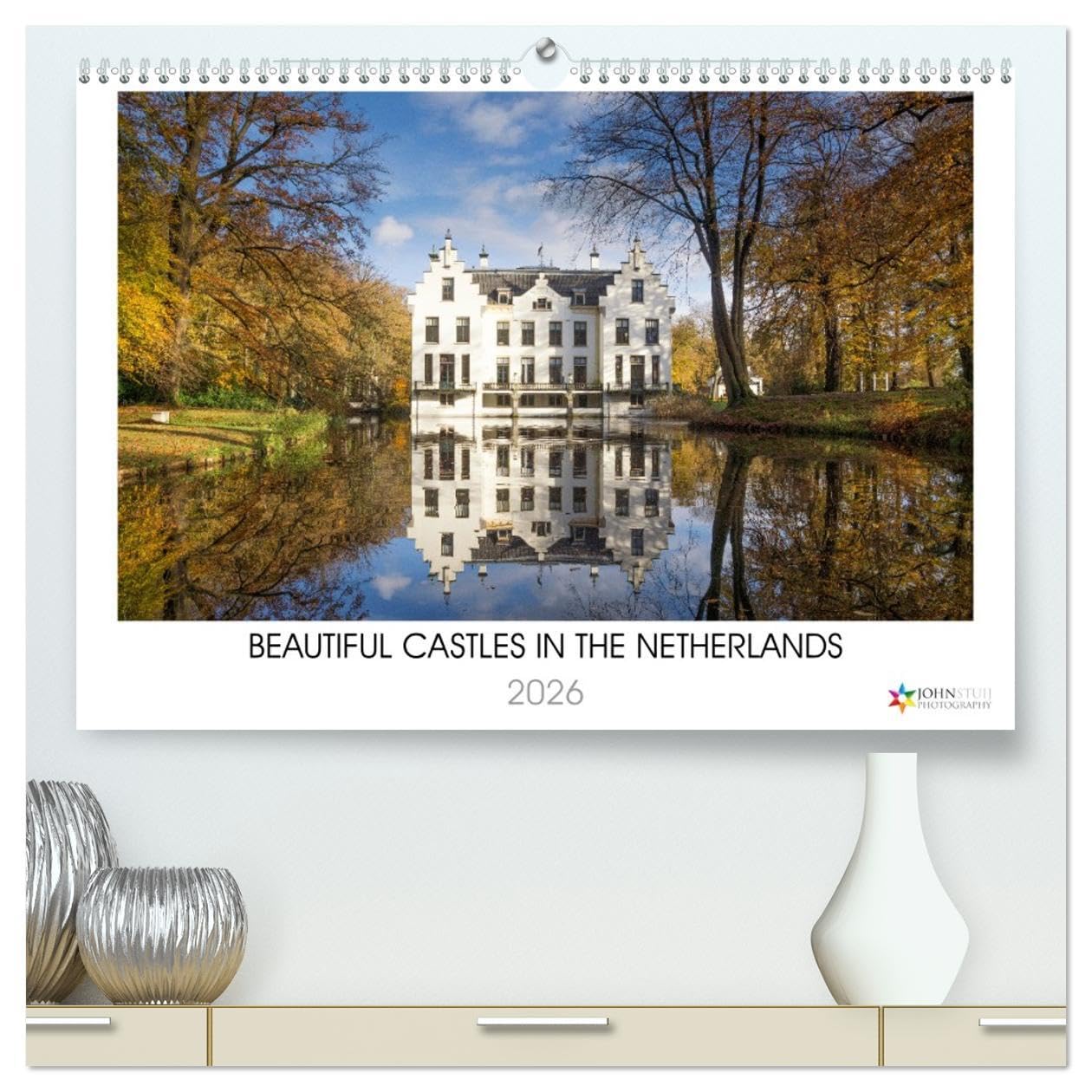 Beautiful castles in the Netherlands (High Quality Premium Wall Calendar 2026 DIN A2 landscape),CALVENDO 12 Month Wall Calendar: Beautiful images of castles in the Netherlands Books