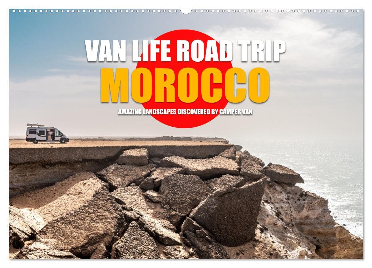 Van Life Road Trip Morocco (Wall Calendar 2026 DIN A2 landscape), CALVENDO 12 Month Wall Calendar: An exciting journey through the amazing landscapes of Morocco by camper van. Leisure, Home & Garden