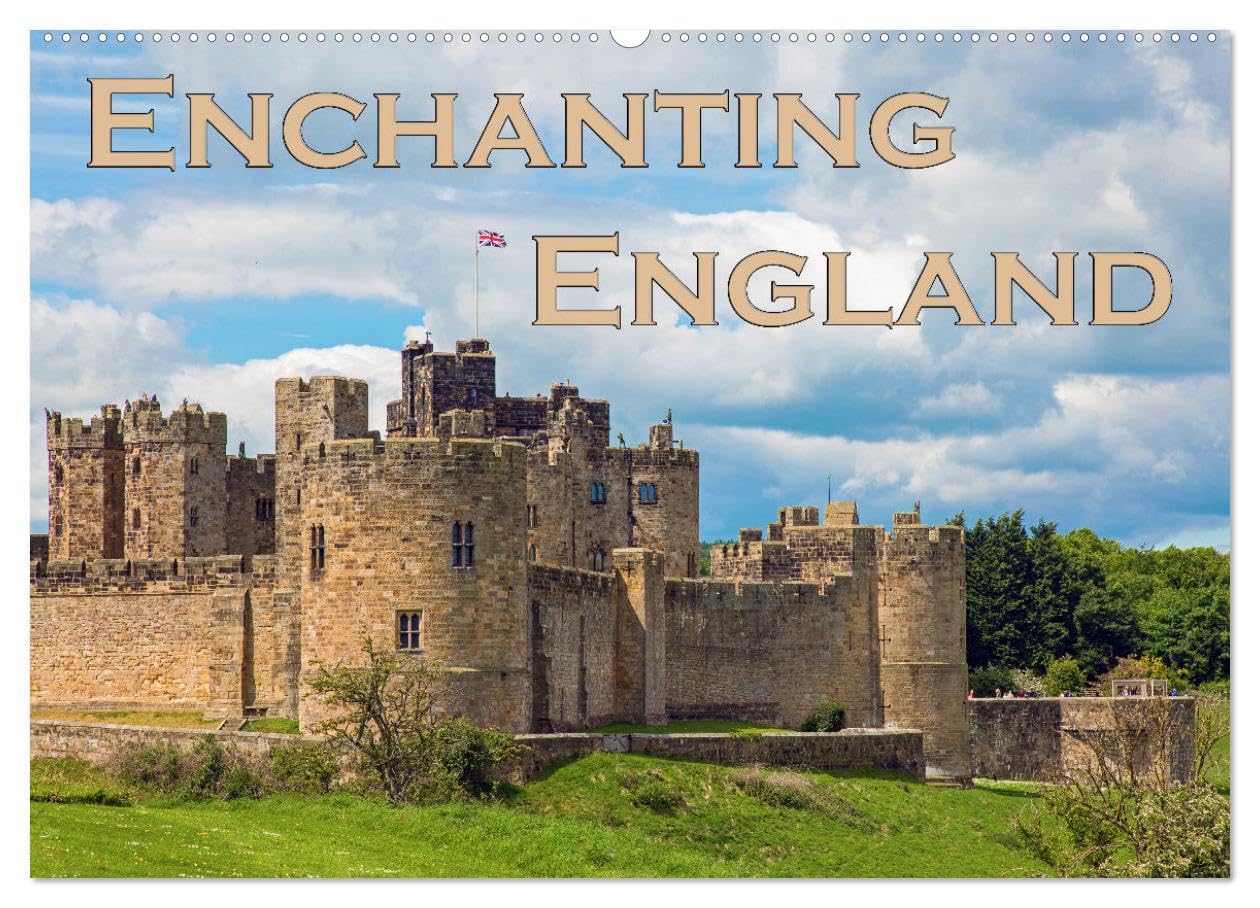 Enchanting England (Wall Calendar 2026 DIN A2 landscape), CALVENDO 12 Month Wall Calendar: A Journey to the most beautiful scenes all over England. Film, Art & Culture