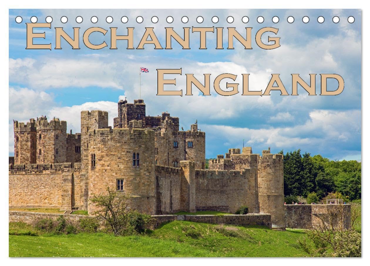 Enchanting England (Desk Calendar 2026 DIN A5 landscape), CALVENDO 12 Month DeskCalendar: A Journey to the most beautiful scenes all over England. Film, Art & Culture