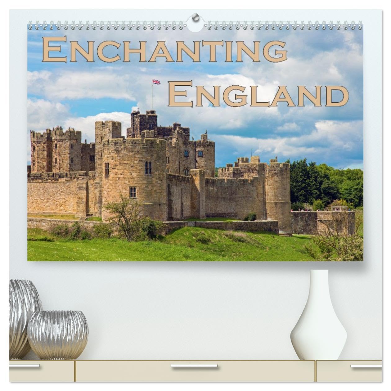Enchanting England (High Quality Premium Wall Calendar 2026 DIN A2 landscape),CALVENDO 12 Month Wall Calendar: A Journey to the most beautiful scenes all over England. Film, Art & Culture