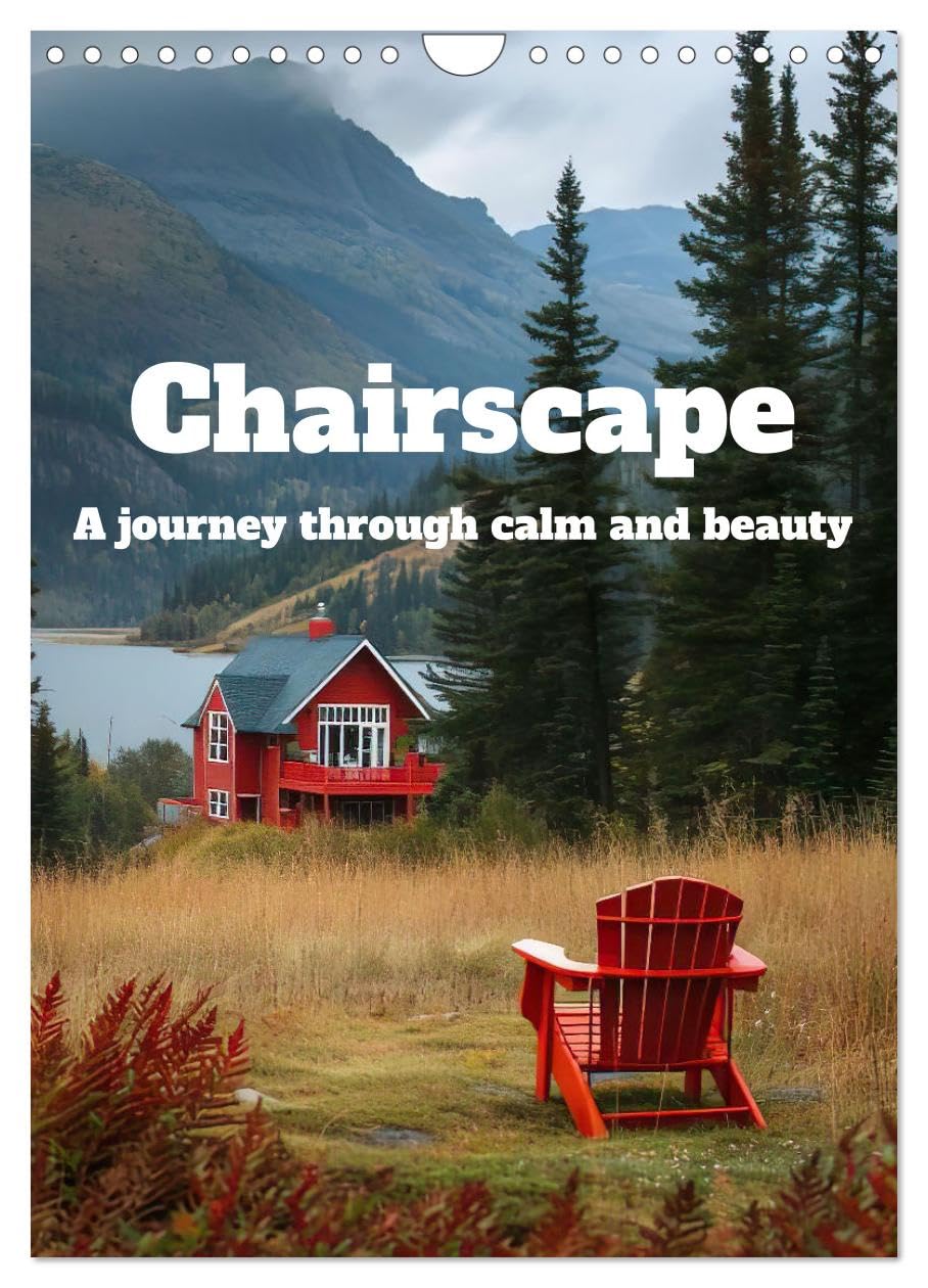 Chairscape (Wall Calendar 2026 DIN A4 portrait), CALVENDO 12 Month Wall Calendar: A journey through calm and beauty Books