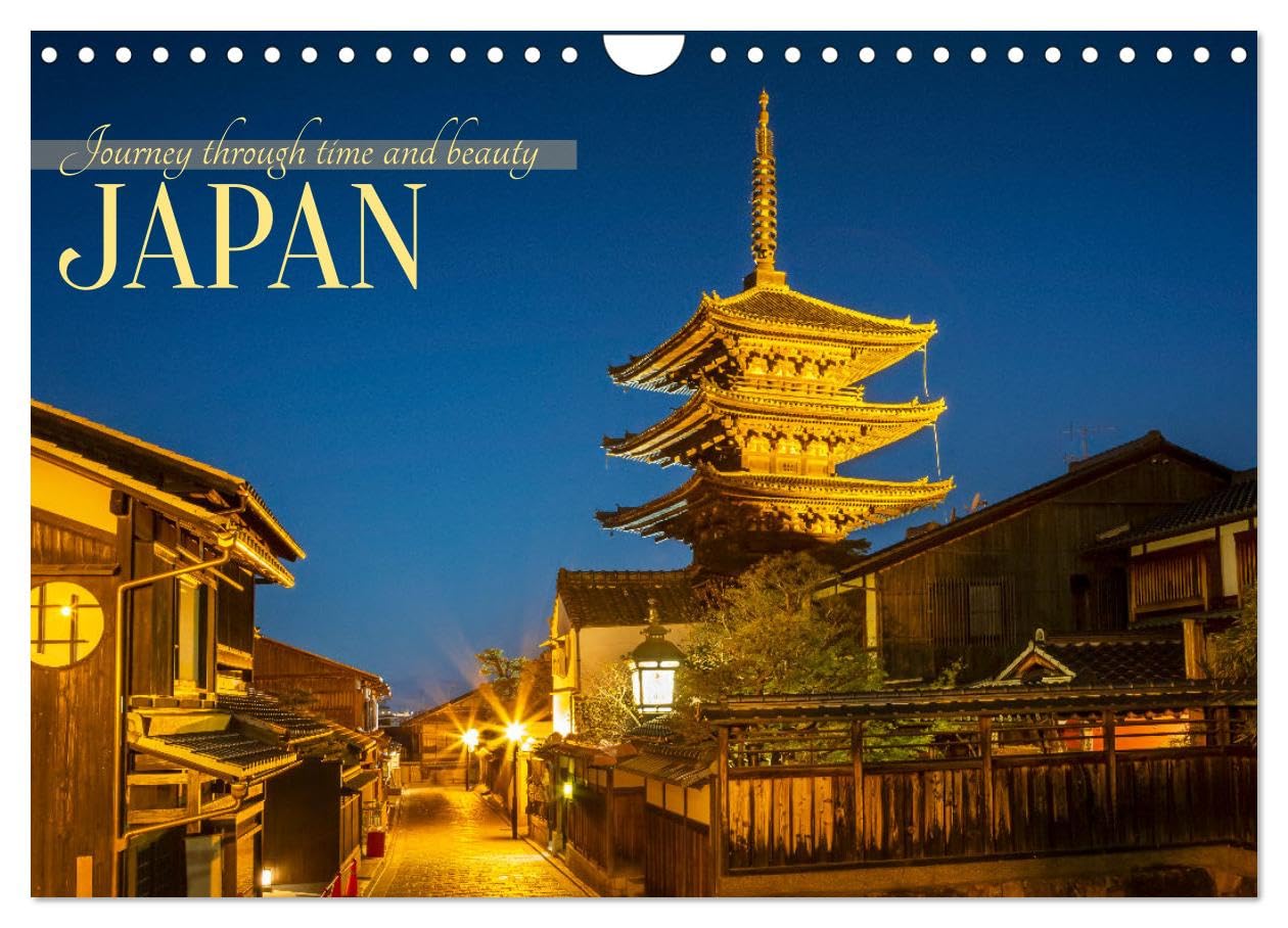 JAPAN Journey through time and beauty (Wall Calendar 2026 DIN A4 landscape), CALVENDO 12 Month Wall Calendar: Discover the city, history and nature Leisure, Home & Garden