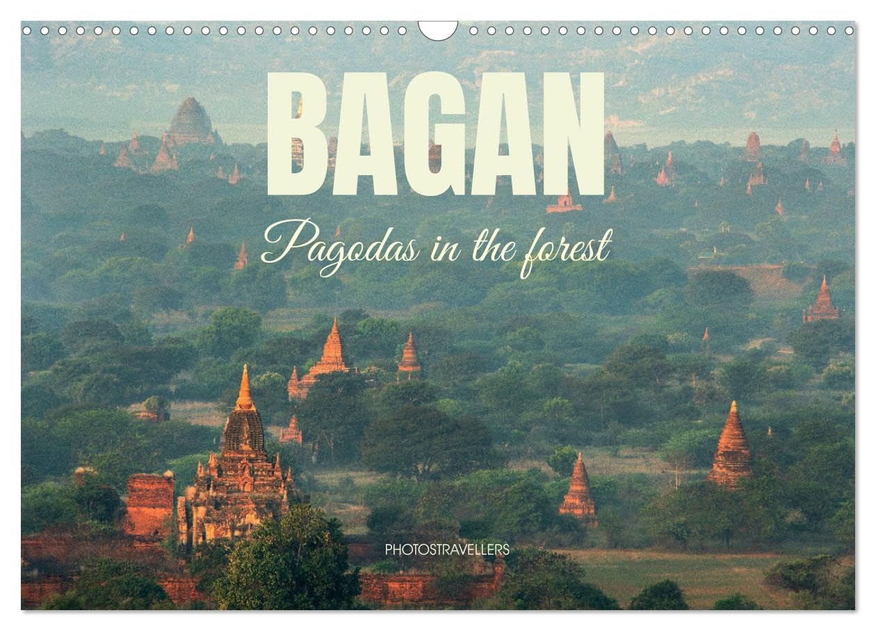 Bagan - Pagodas in the forest (Wall Calendar 2026 DIN A3 landscape), CALVENDO 12 Month Wall Calendar: The ancient city in Myanmar Film, Art & Culture