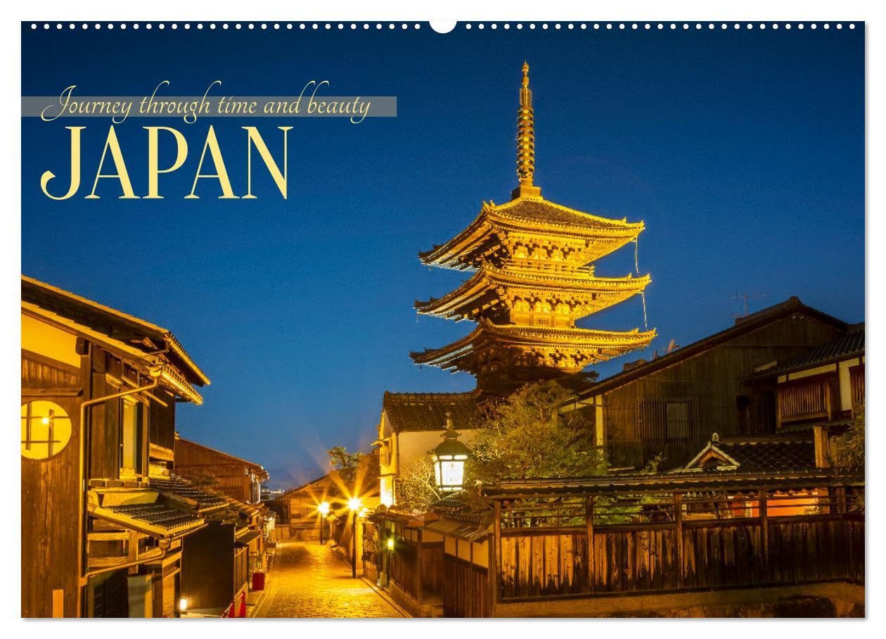 JAPAN Journey through time and beauty (Wall Calendar 2026 DIN A2 landscape), CALVENDO 12 Month Wall Calendar: Discover the city, history and nature Leisure, Home & Garden