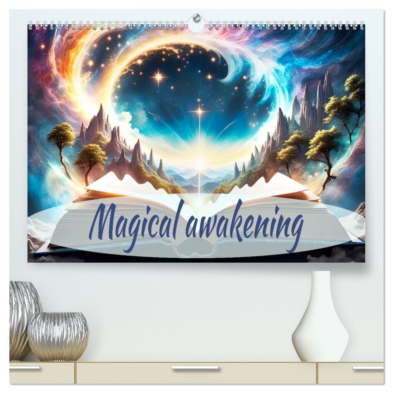 Magical awakening (High Quality Premium Wall Calendar 2026 DIN A2 landscape),CALVENDO 12 Month Wall Calendar: Discover the magic of the natural universe with books, created with AI. Film, Art & Culture