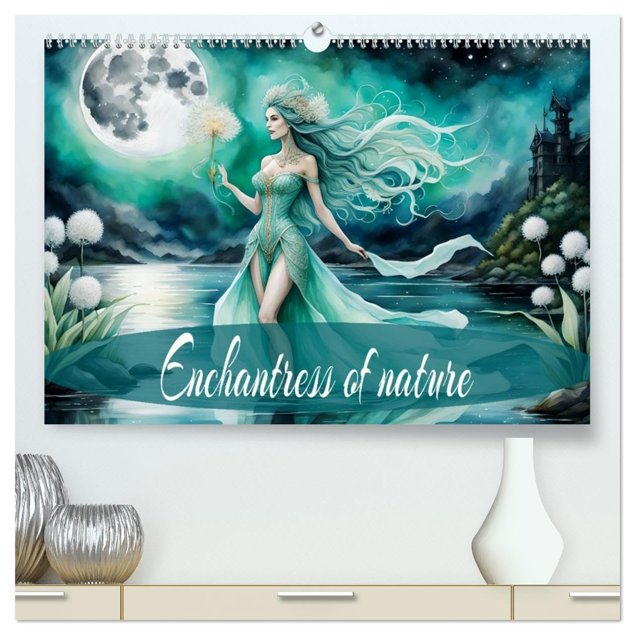 Enchantress of nature (High Quality Premium Wall Calendar 2026 DIN A2 landscape),CALVENDO 12 Month Wall Calendar: A whole year of magic and nature. Social Sciences