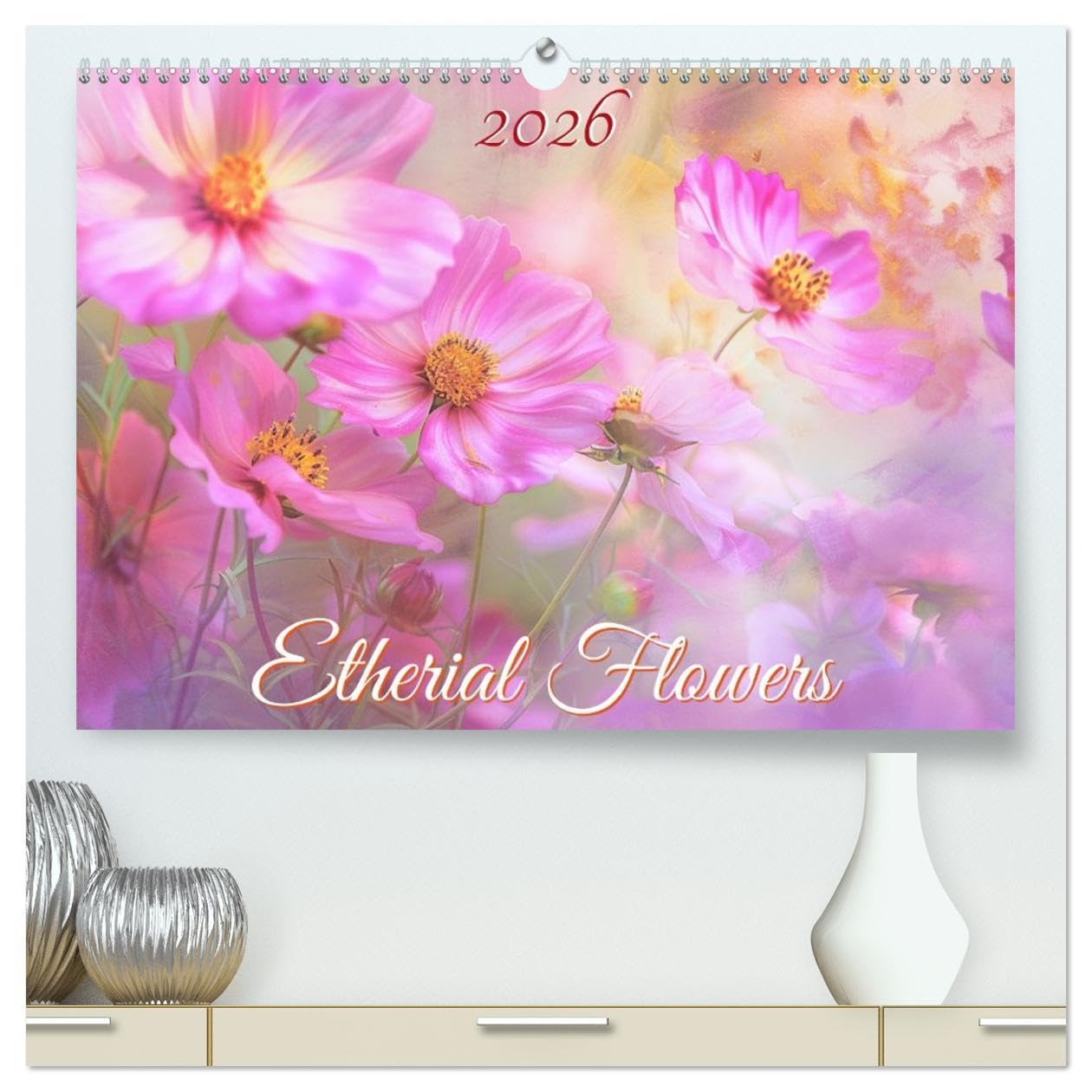 Etherial flowers (High Quality Premium Wall Calendar 2026 DIN A2 landscape),CALVENDO 12 Month Wall Calendar: Stunning images featuring ethereal flowers. Leisure, Home & Garden