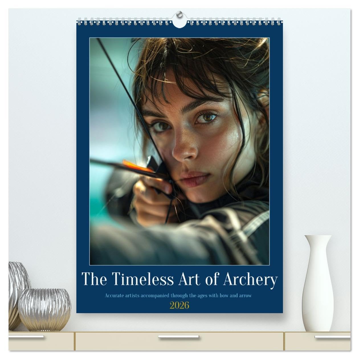 The Timeless Art of Archery (High Quality Premium Wall Calendar 2026 DIN A2 portrait),CALVENDO 12 Month Wall Calendar: The art of bow and arrow as a sport and craft Social Sciences