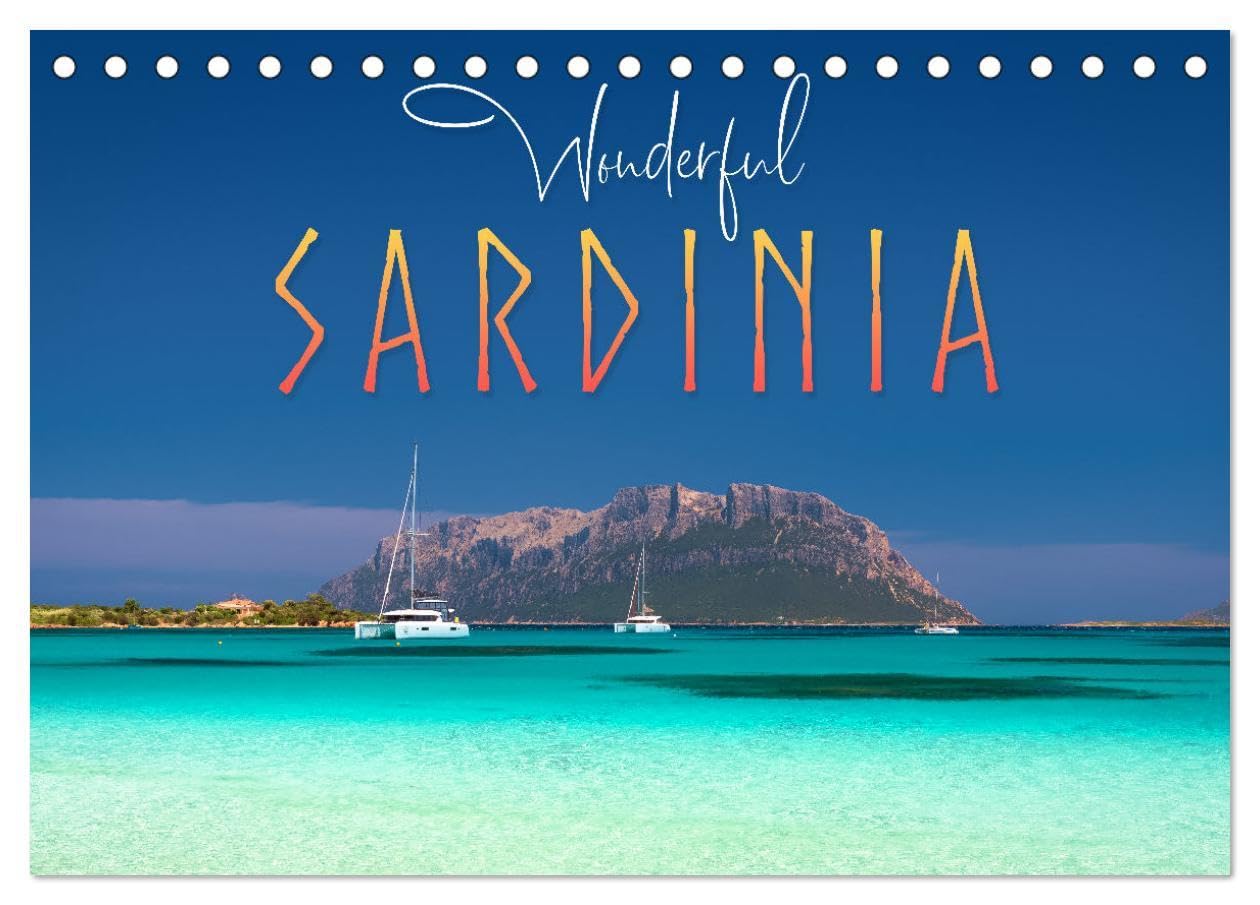Wonderful Sardinia (Desk Calendar 2026 DIN A5 landscape), CALVENDO 12 Month DeskCalendar: A journey to Sardinia, the pearl of the Mediterranean. Leisure, Home & Garden