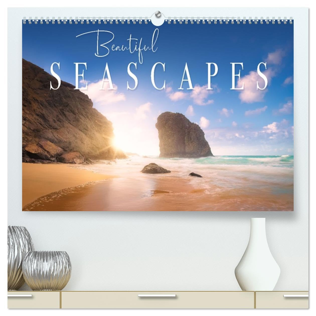Beautiful Seascapes (High Quality Premium Wall Calendar 2026 DIN A2 landscape),CALVENDO 12 Month Wall Calendar: The timeless beauty of nature with this stunning seascapes. Film, Art & Culture