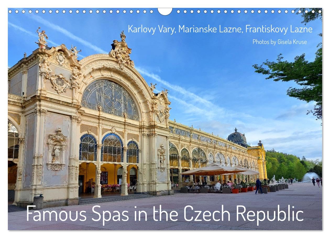 Famous Spas in the Czech Republic (Wall Calendar 2026 DIN A3 landscape), CALVENDO 12 Month Wall Calendar: Enchanting spas in the West Bohemian spa triangle Lifestyle