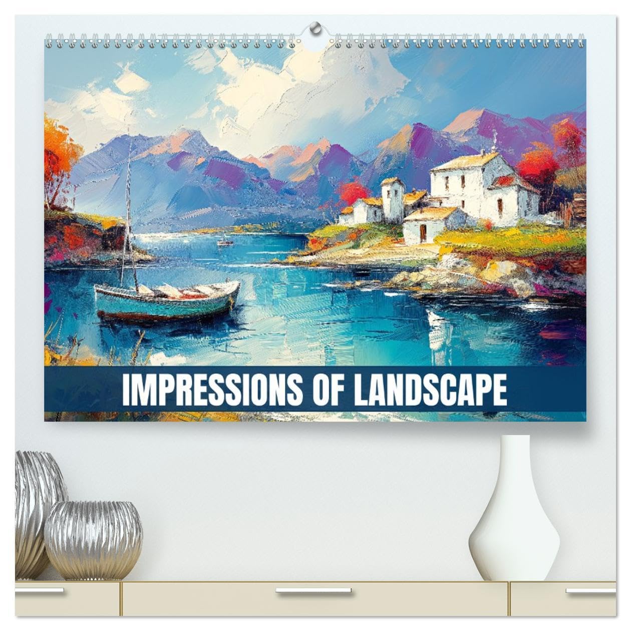Impressions of landscape (High Quality Premium Wall Calendar 2026 DIN A2 landscape),CALVENDO 12 Month Wall Calendar: The calendar includes 12 ... landscape images from around the world. Film, Art & Culture