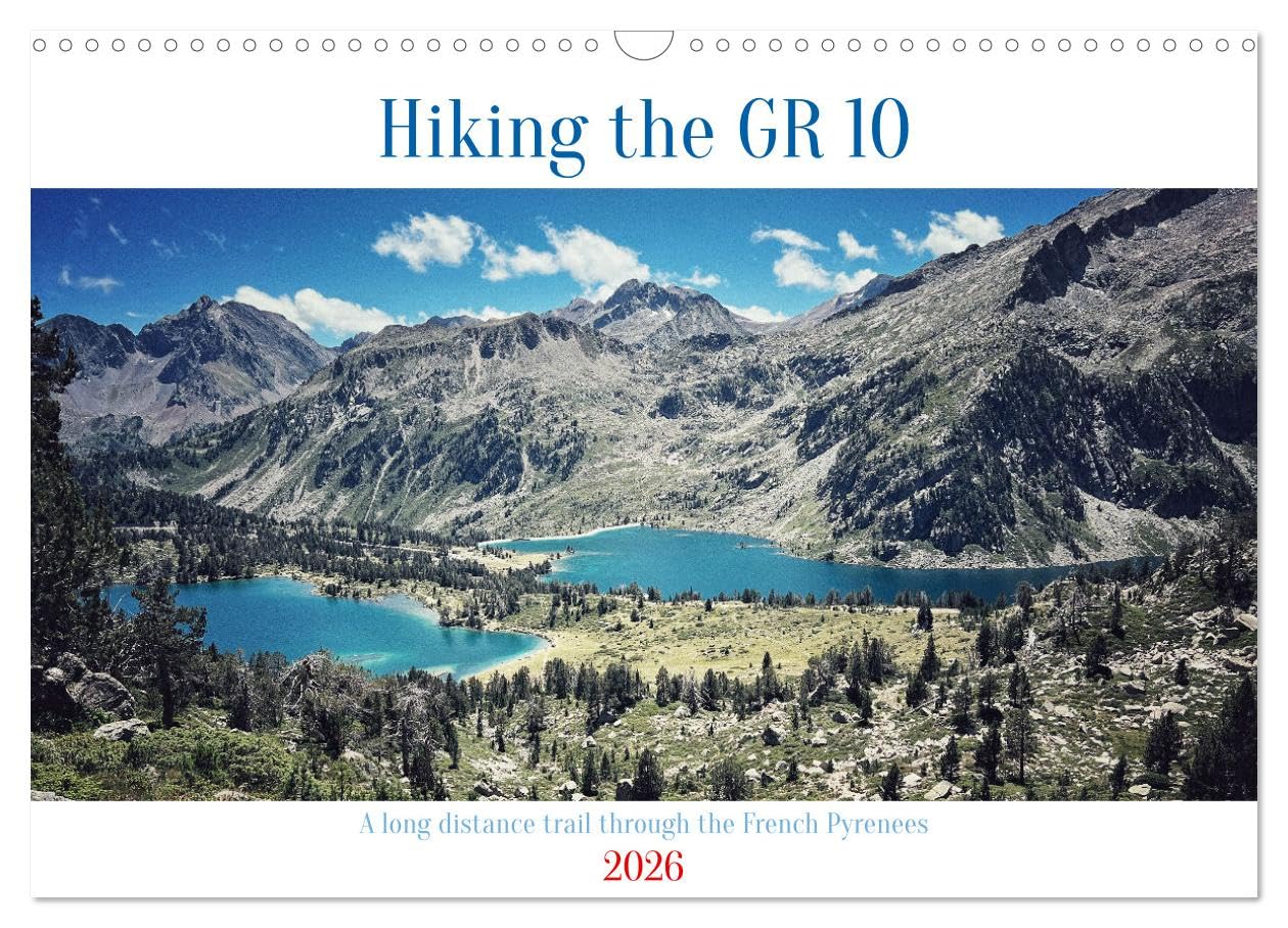 Hiking the GR 10 A long distance trail through the French Pyrenees (Wall Calendar 2026 DIN A3 landscape), CALVENDO 12 Month Wall Calendar: The GR10 ... Mer is one of Europes most beautiful trails Leisure, Home & Garden