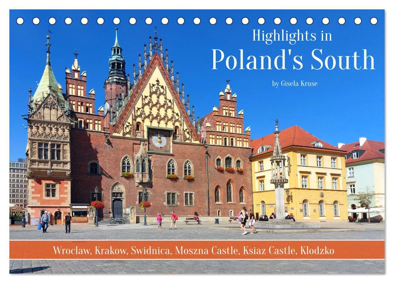 Highlights in Poland's South (Desk Calendar 2026 DIN A5 landscape), CALVENDO 12 Month DeskCalendar: Poland's south offers a wealth of cultural and tourist attractions Books