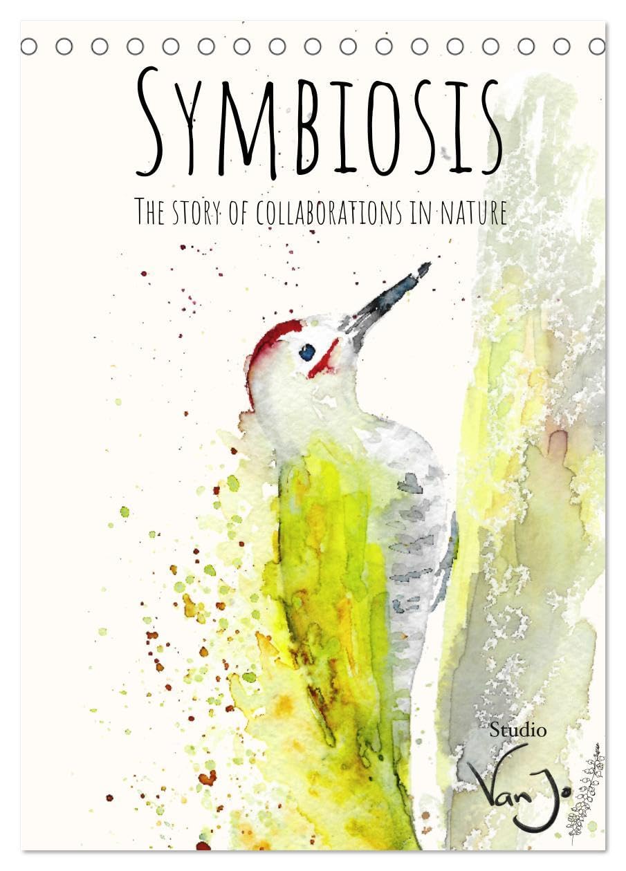 Symbiosis, the story of collaborations in nature (Desk Calendar 2026 DIN A5 portrait), CALVENDO 12 Month DeskCalendar: Discovering Nature's Symbiotic ... Each Paired with a Brief Description Natural Sciences