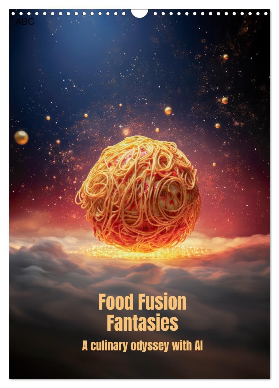 Food Fusion Fantasies (Wall Calendar 2026 DIN A3 portrait), CALVENDO 12 Month Wall Calendar: Food Fusion Fantasies - A culinary odyssey with AI Leisure, Home & Garden
