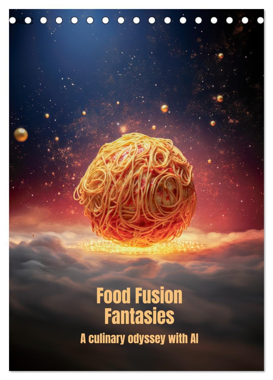 Food Fusion Fantasies (Desk Calendar 2026 DIN A5 portrait), CALVENDO 12 Month DeskCalendar: Food Fusion Fantasies - A culinary odyssey with AI Leisure, Home & Garden