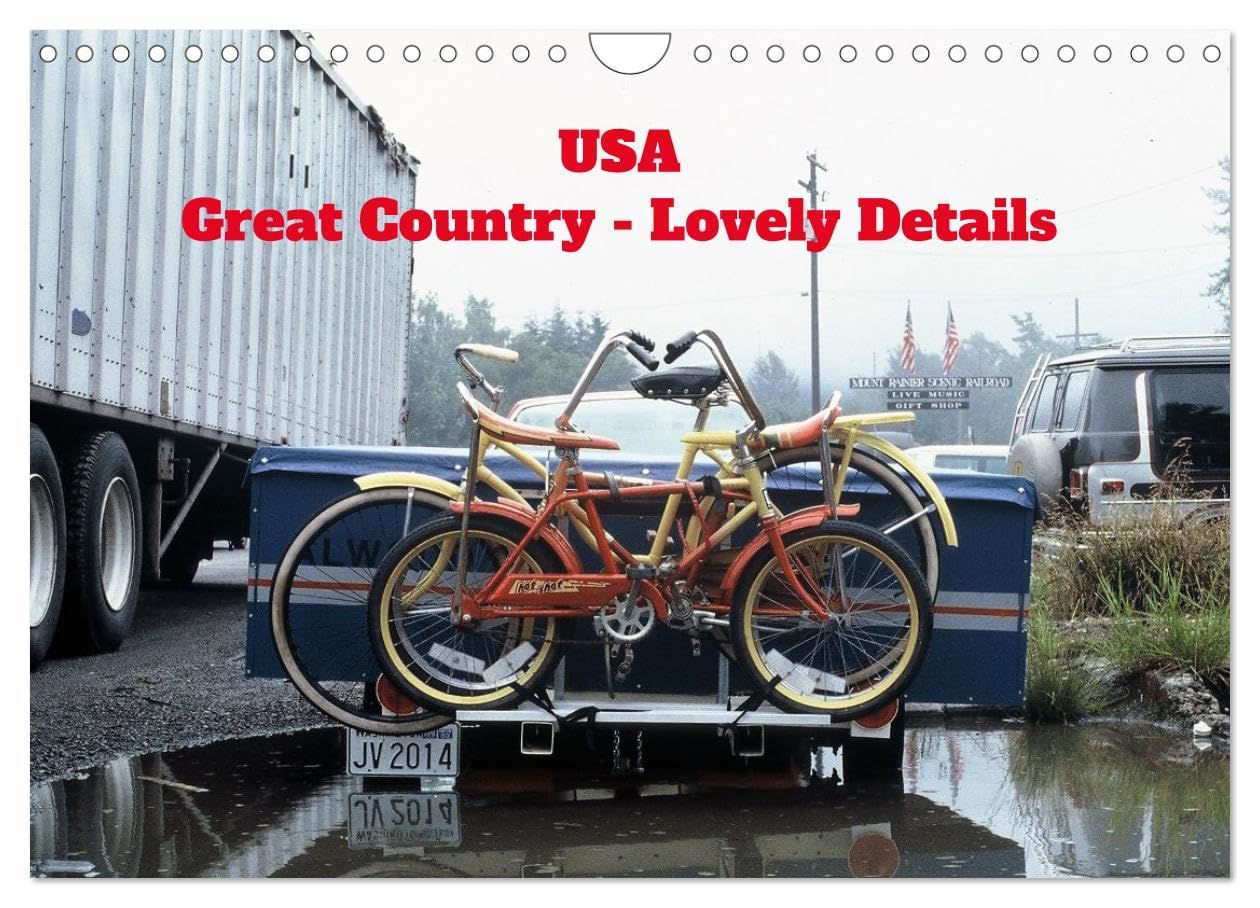 USA Great Country - Lovely Details (Wall Calendar 2026 DIN A4 landscape), CALVENDO 12 Month Wall Calendar: Lovely photos with incredible details of the USA. Leisure, Home & Garden