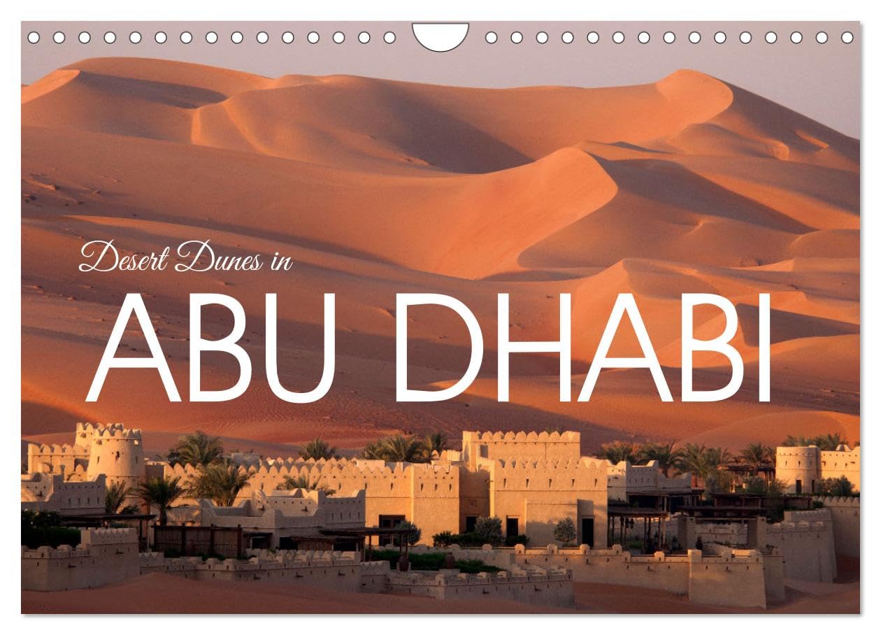 Desert dunes in Abu Dhabi (Wall Calendar 2026 DIN A4 landscape), CALVENDO 12 Month Wall Calendar: Shadows in the desert Business & Technology