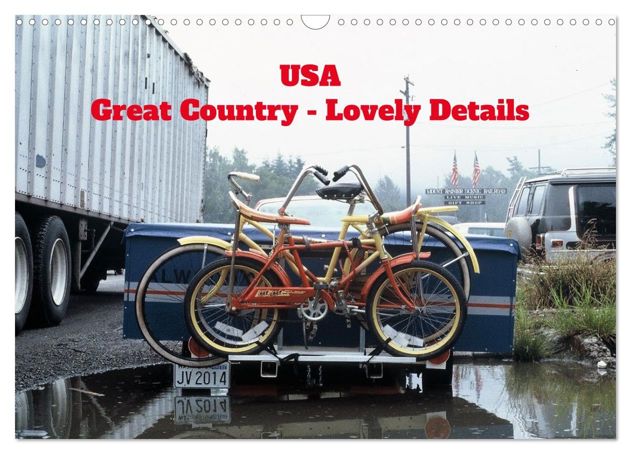 USA Great Country - Lovely Details (Wall Calendar 2026 DIN A3 landscape), CALVENDO 12 Month Wall Calendar: Lovely photos with incredible details of the USA. Leisure, Home & Garden