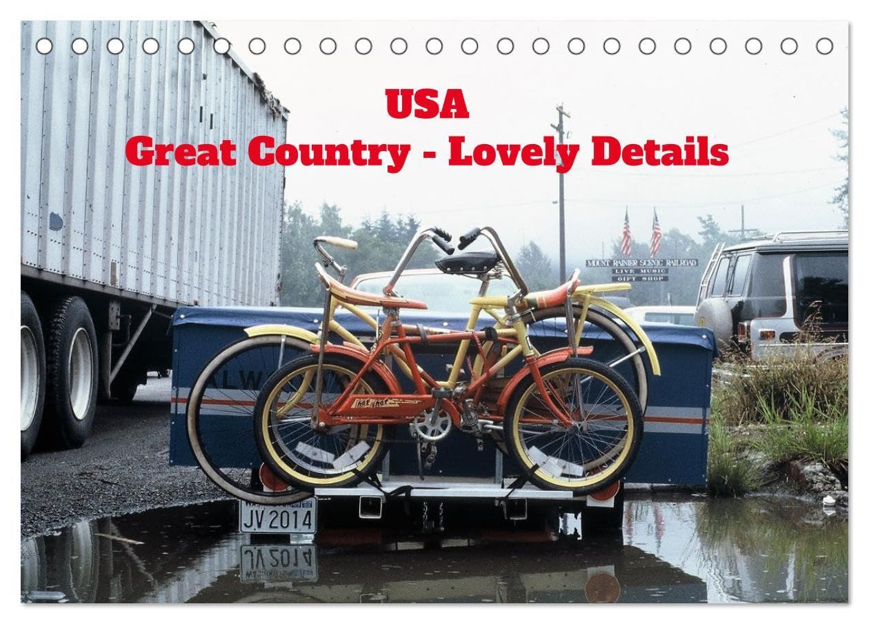 USA Great Country - Lovely Details (Desk Calendar 2026 DIN A5 landscape), CALVENDO 12 Month DeskCalendar: Lovely photos with incredible details of the USA. Leisure, Home & Garden