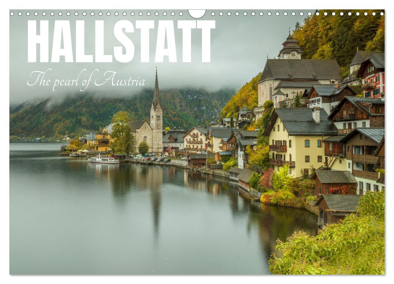 Hallstatt The pearl of Austria (Wall Calendar 2026 DIN A3 landscape), CALVENDO 12 Month Wall Calendar: Souvenir from Austria Photography