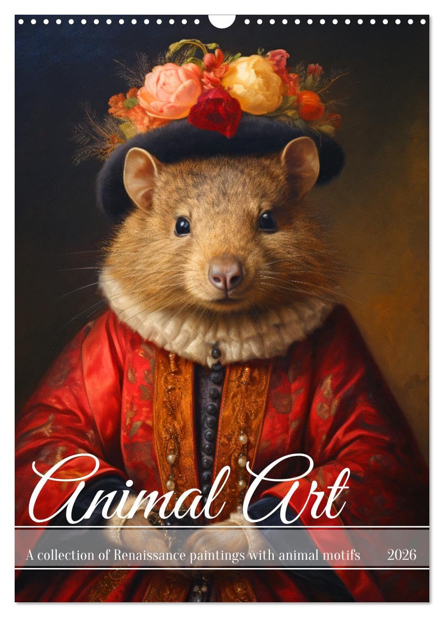 Animal Art - A collection of Renaissance paintings with animal motifs (Wall Calendar 2026 DIN A3 portrait), CALVENDO 12 Month Wall Calendar: ... with animals. Let yourself be inspired. Social Sciences