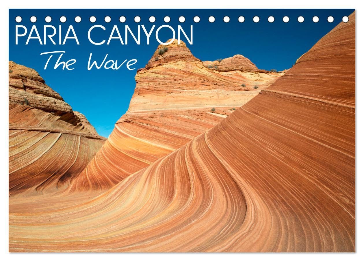Paria Canyon The Wave (Desk Calendar 2026 DIN A5 landscape), CALVENDO 12 Month DeskCalendar: Wonders of nature Business & Technology