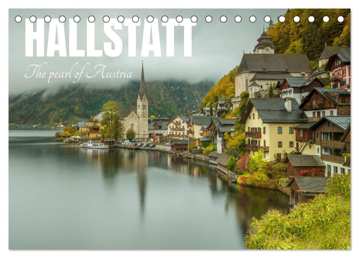 Hallstatt The pearl of Austria (Desk Calendar 2026 DIN A5 landscape), CALVENDO 12 Month DeskCalendar: Souvenir from Austria Photography