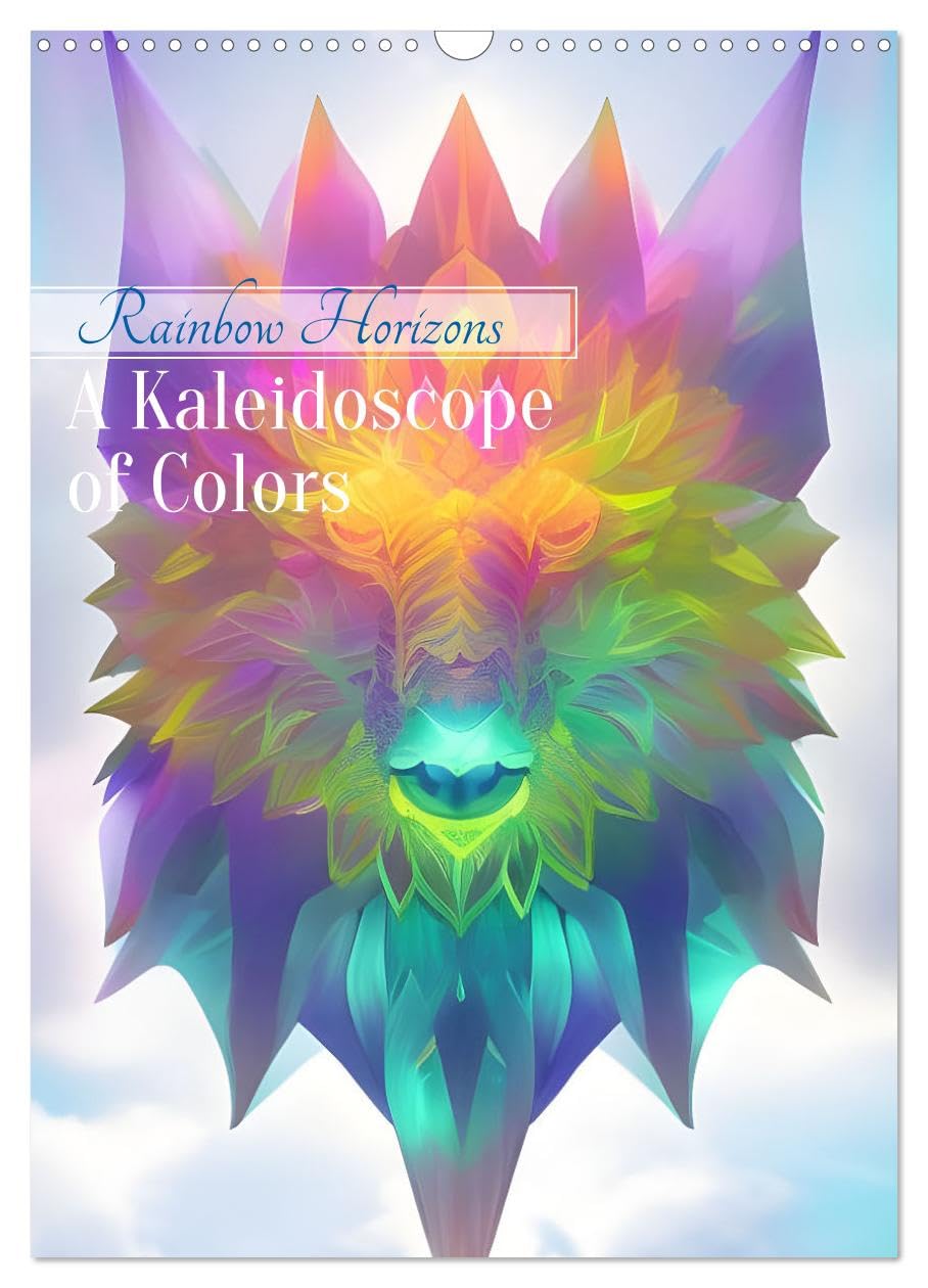 Rainbow Horizons (Wall Calendar 2026 DIN A3 portrait), CALVENDO 12 Month Wall Calendar: A Kaleidoscope of Colors Film, Art & Culture