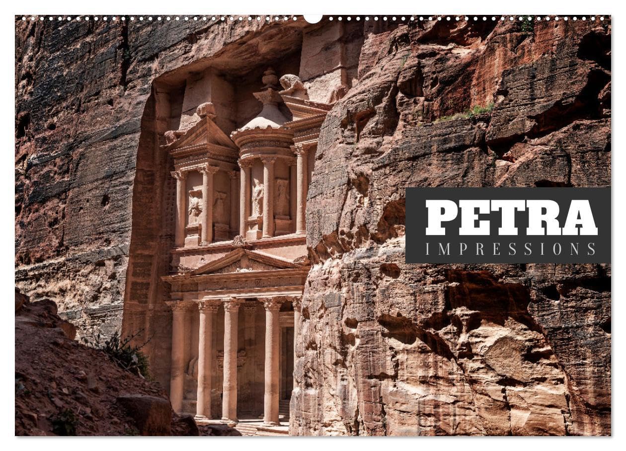 Petra Impressions (Wall Calendar 2026 DIN A2 landscape), CALVENDO 12 Month Wall Calendar: Highlights from the City of Stone Leisure, Home & Garden
