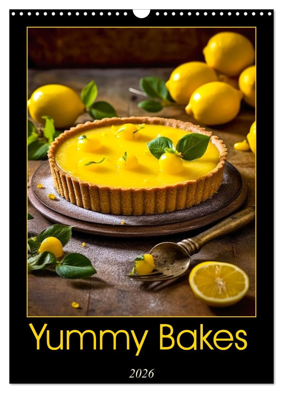 Yummy Bakes (Wall Calendar 2026 DIN A3 portrait), CALVENDO 12 Month Wall Calendar: Indulge in a year of mouthwatering delights with our Yummy Bakes ... of delicious treats and tempting flavors. Social Sciences