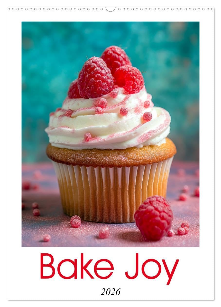 Bake Joy (Wall Calendar 2026 DIN A2 portrait), CALVENDO 12 Month Wall Calendar: Embark on a delightful journey through the enchanting world of Bake ... in a plethora of irresistible flavors. Social Sciences
