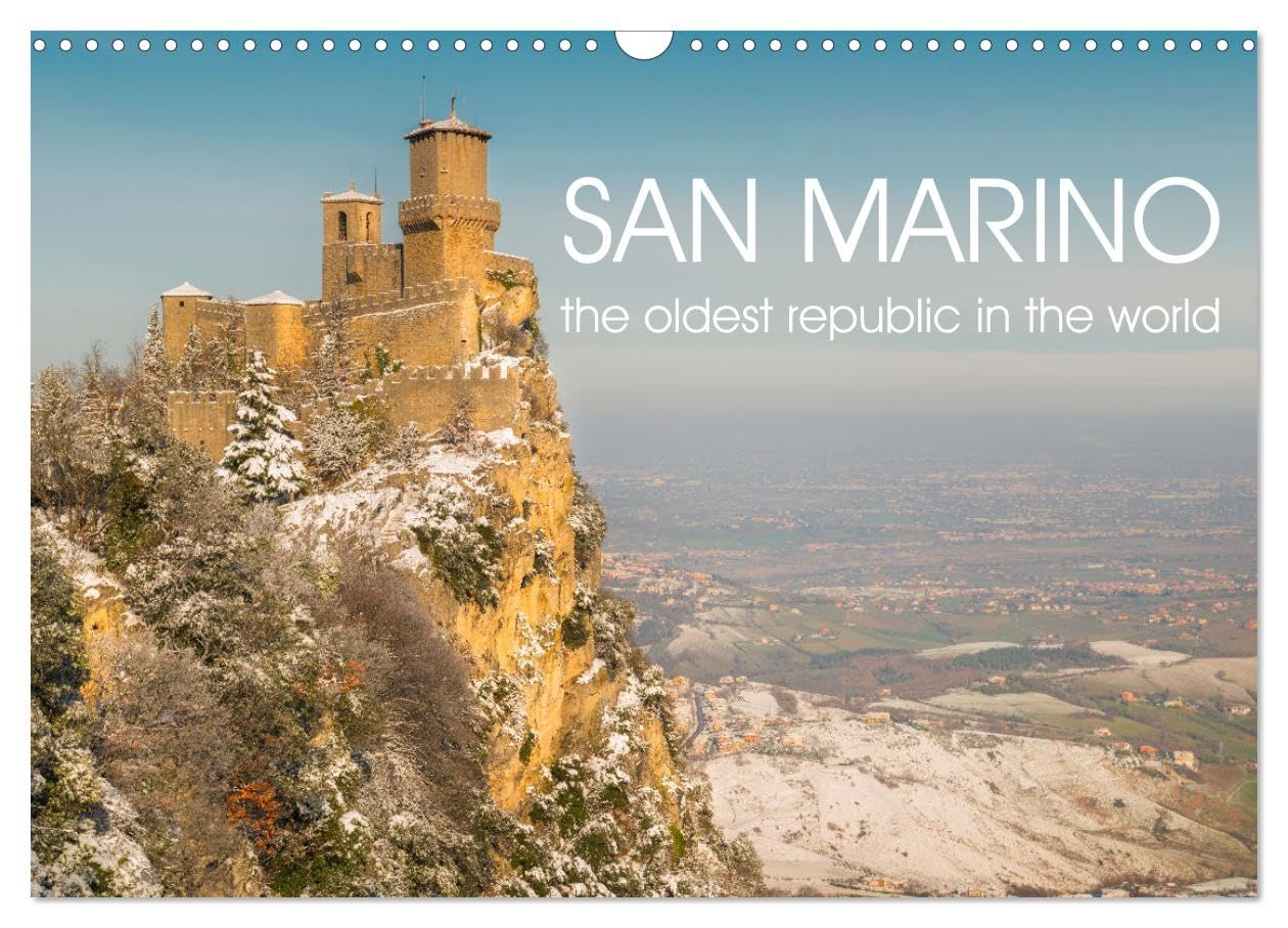 San Marino The oldest Republic in the world (Wall Calendar 2026 DIN A3 landscape), CALVENDO 12 Month Wall Calendar: Views of this country's most iconic image, Mount Titan Leisure, Home & Garden