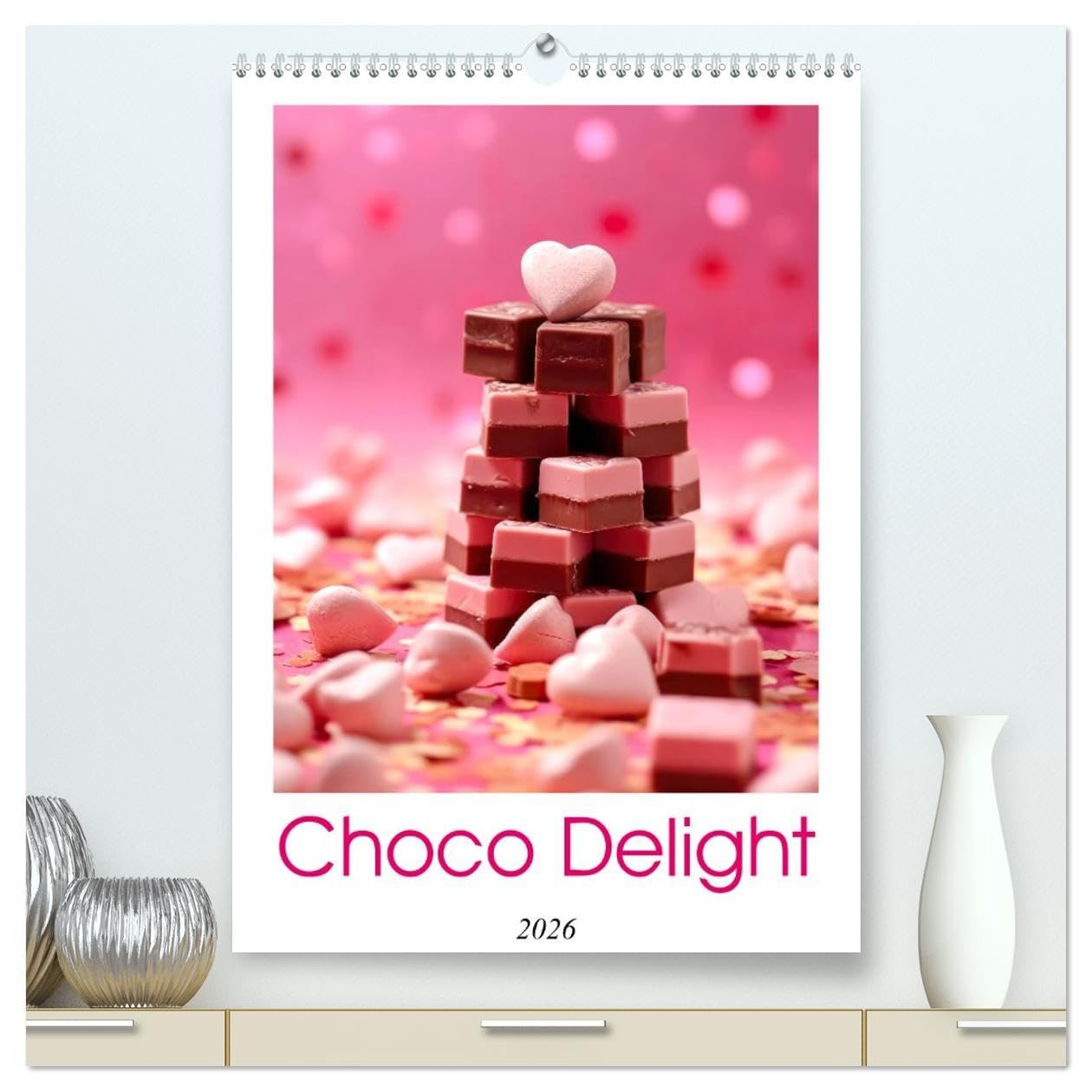 Choco Delight (High Quality Premium Wall Calendar 2026 DIN A2 portrait),CALVENDO 12 Month Wall Calendar: Indulge in a year of Choco Delight with our ... mouthwatering assortment of chocolate treats. Psychology