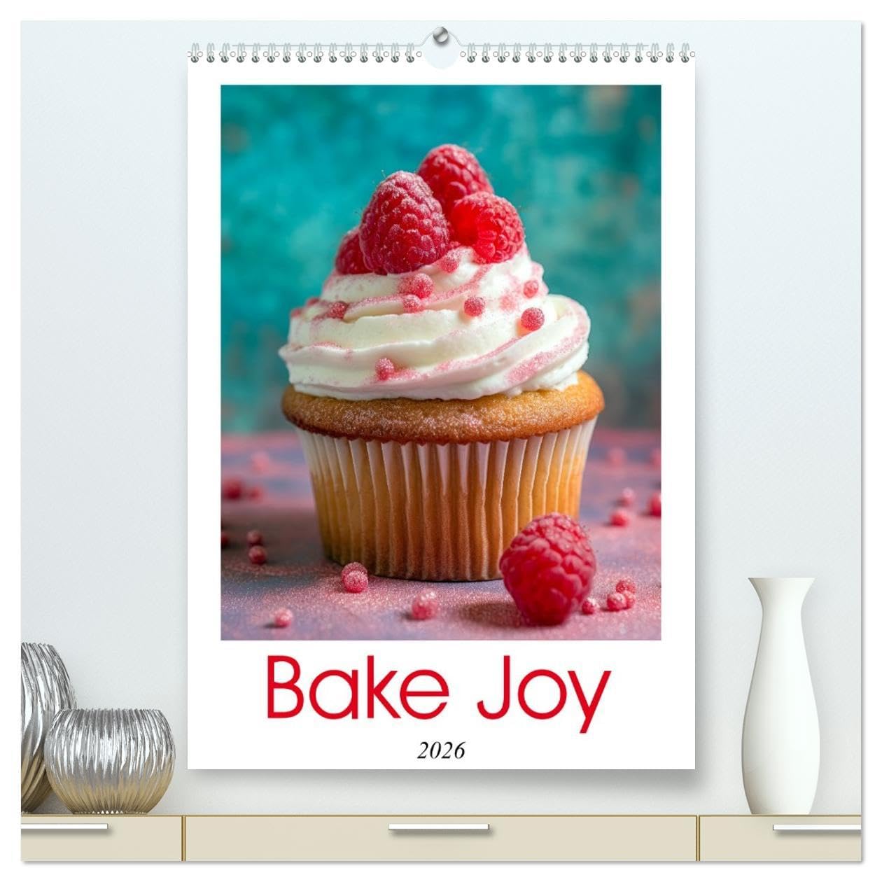 Bake Joy (High Quality Premium Wall Calendar 2026 DIN A2 portrait),CALVENDO 12 Month Wall Calendar: Embark on a delightful journey through the ... in a plethora of irresistible flavors. Social Sciences