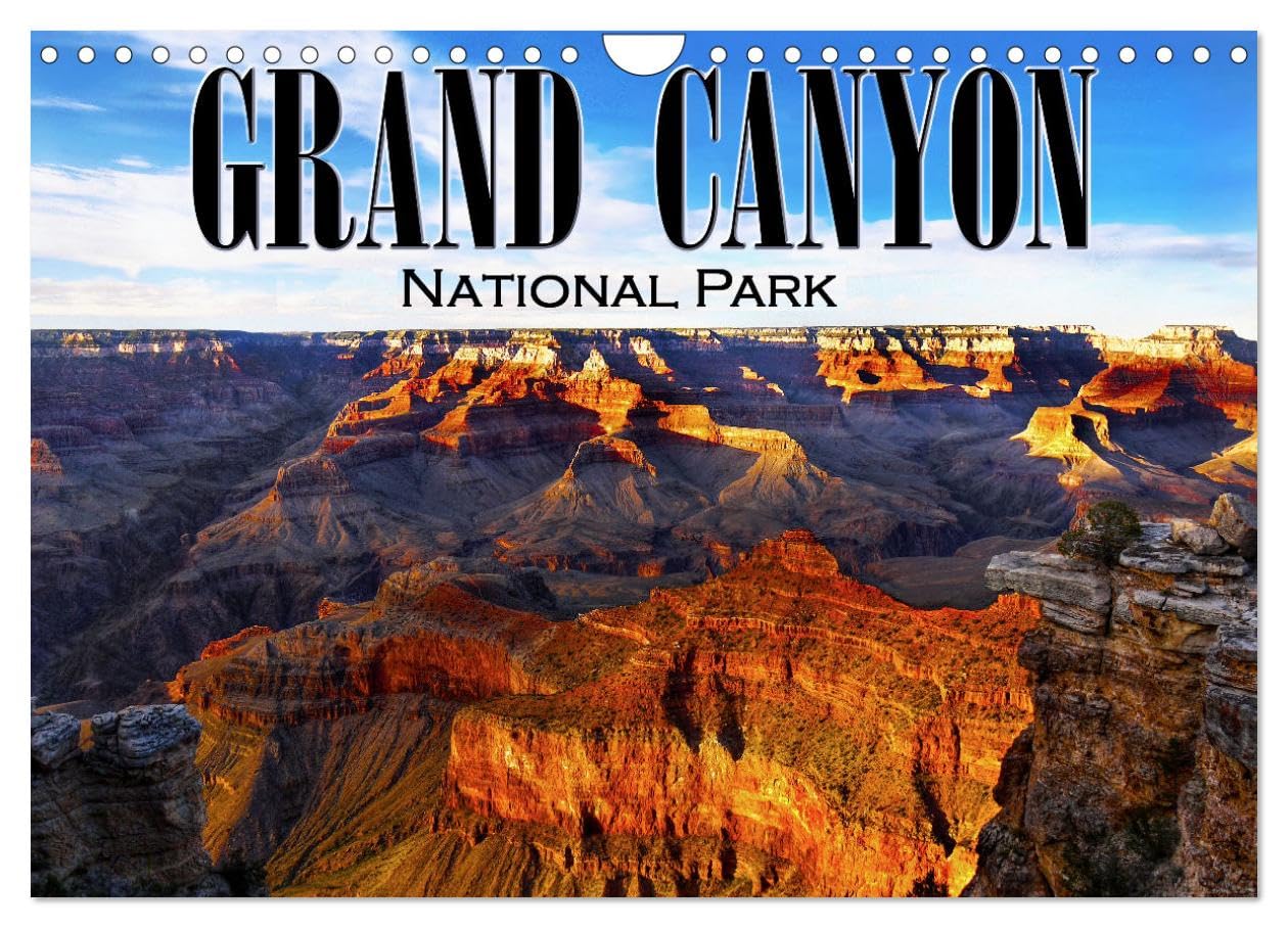 Grand Canyon National Park (Wall Calendar 2026 DIN A4 landscape), CALVENDO 12 Month Wall Calendar: Discover the breathtaking beauty of nature throughout the year with this amazing wall calendar. Leisure, Home & Garden