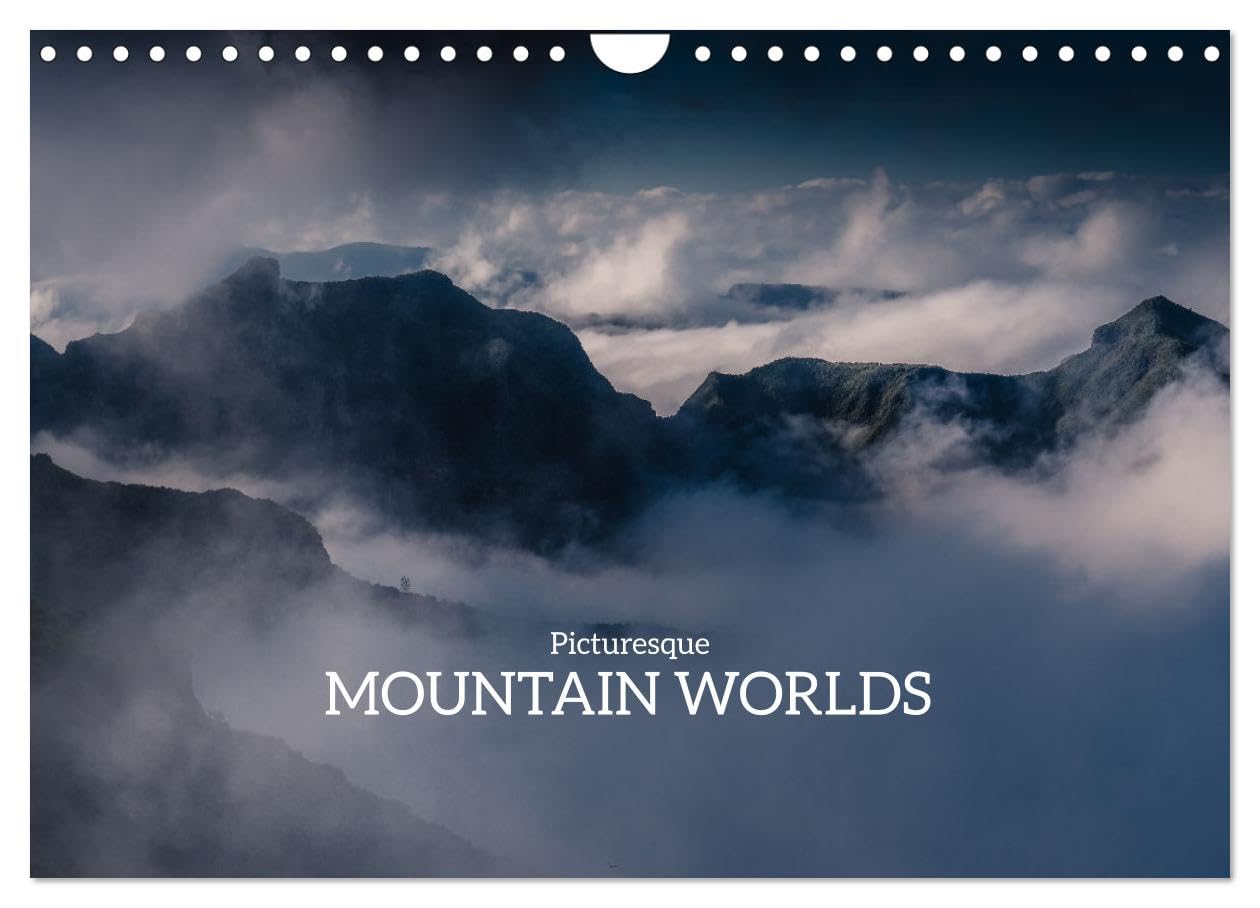 Picturesque Mountain Worlds (Wall Calendar 2026 DIN A4 landscape), CALVENDO 12 Month Wall Calendar: Fantastic backdrops in the mountains to be discovered. Leisure, Home & Garden