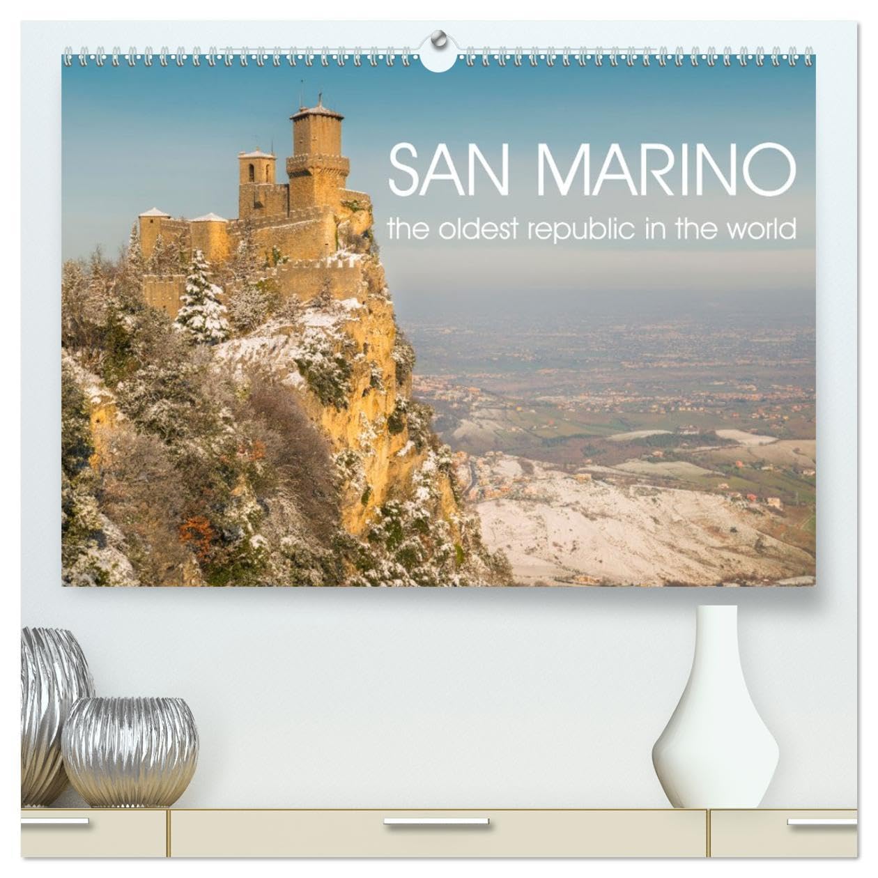 San Marino The oldest Republic in the world (High Quality Premium Wall Calendar 2026 DIN A2 landscape),CALVENDO 12 Month Wall Calendar: Views of this country's most iconic image, Mount Titan Leisure, Home & Garden
