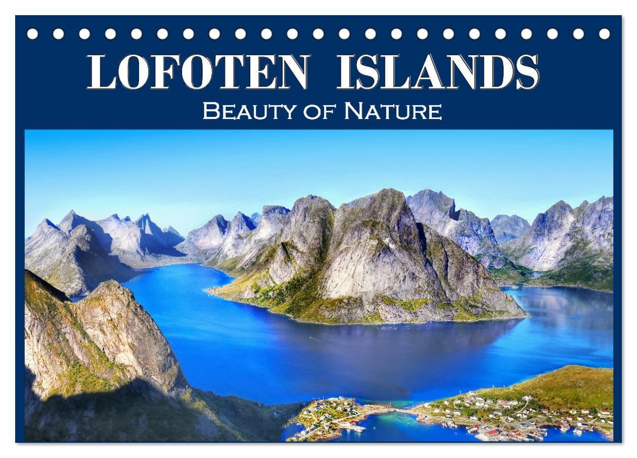 Lofoten Islands, Beauty of Nature (Desk Calendar 2026 DIN A5 landscape), CALVENDO 12 Month DeskCalendar: Get inspired by these stunning photos and ... travel to this amazing tourist destination. Leisure, Home & Garden
