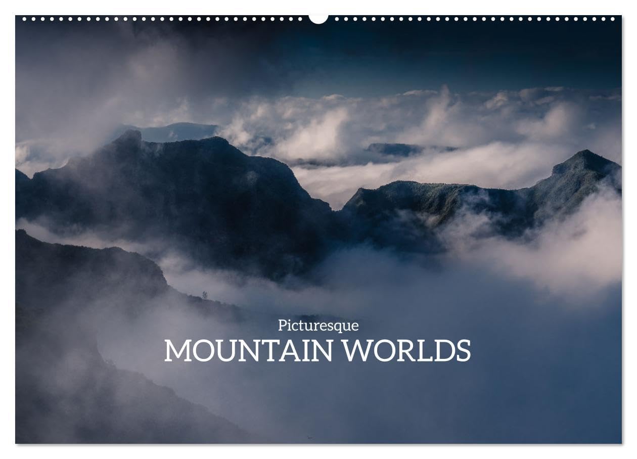 Picturesque Mountain Worlds (Wall Calendar 2026 DIN A2 landscape), CALVENDO 12 Month Wall Calendar: Fantastic backdrops in the mountains to be discovered. Leisure, Home & Garden