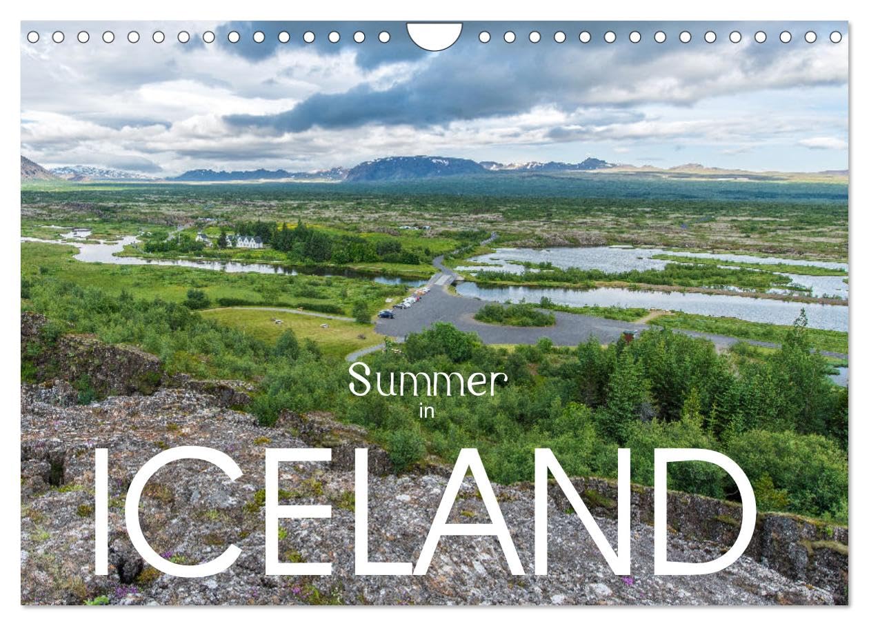 Summer in Iceland (Wall Calendar 2026 DIN A4 landscape), CALVENDO 12 Month Wall Calendar: When Iceland turns green Leisure, Home & Garden