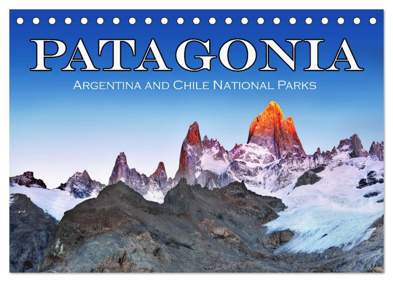 Patagonia, Argentina and Chile National Parks (Desk Calendar 2026 DIN A5 landscape), CALVENDO 12 Month DeskCalendar: Take inspiration from these ... these breathtaking national parks as well. Leisure, Home & Garden
