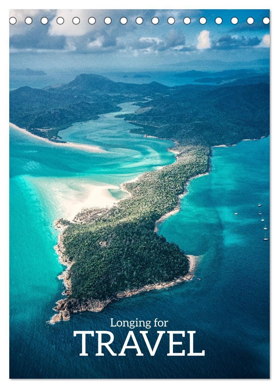 Longing for Travel (Desk Calendar 2026 DIN A5 portrait), CALVENDO 12 Month DeskCalendar: Fantastically beautiful places awaken the desire to travel. Leisure, Home & Garden