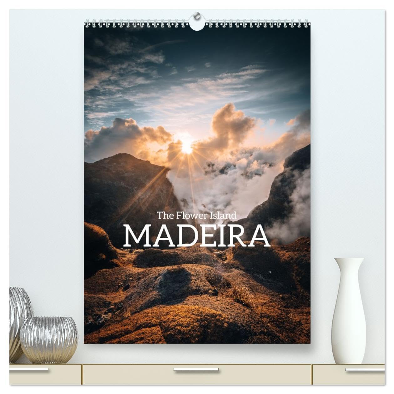 The Flower Island Madeira (High Quality Premium Wall Calendar 2026 DIN A2 portrait),CALVENDO 12 Month Wall Calendar: Madeira is always worth a trip Leisure, Home & Garden